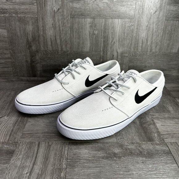 Nike SB Zoom Janoski OG Men's size 14 Summit White Suede Casual Shoes FD6757-100 - Picture 3 of 8